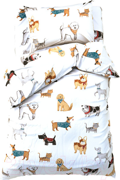 Изображение товара Комплект постельного белья Этель Dog Party / 7115437