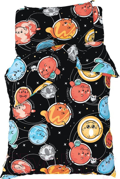 Изображение товара Комплект постельного белья Этель Cats and space / 7582922