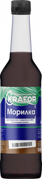 Изображение товара Морилка Krafor Неводная (500мл, красное дерево)