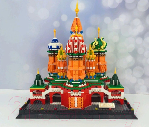 Изображение товара Конструктор King Creator Собор Василия Блаженного / 10961
