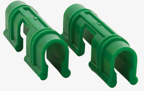 Изображение товара Набор зажимов для парника Ланасад 007053 (18шт, зеленый)