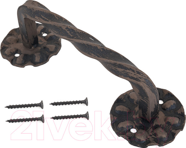 Изображение товара Ручка дверная No Brand Витая 150мм (бронза)