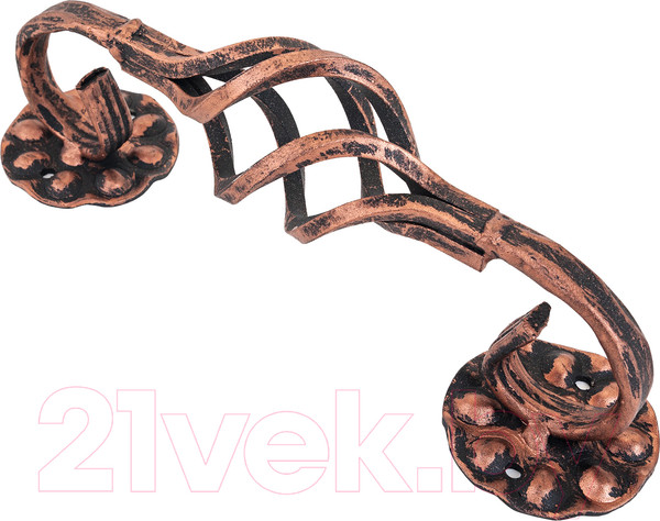 Изображение товара Ручка дверная No Brand Корзинка 185мм (медь)