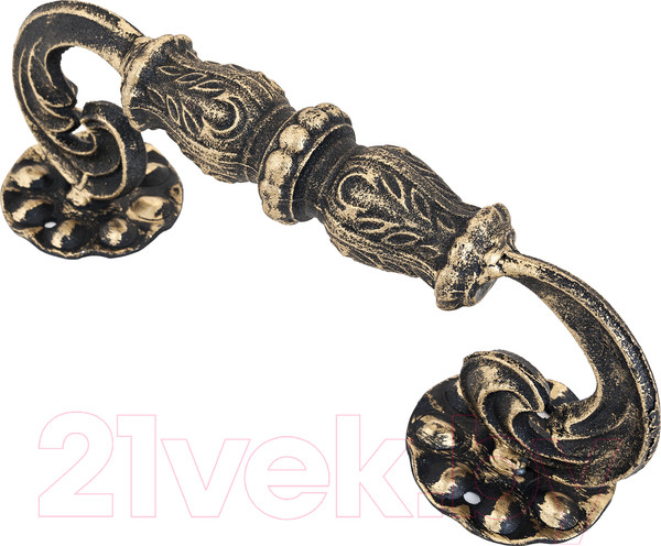 Изображение товара Ручка дверная No Brand Ажур 180мм (золото)