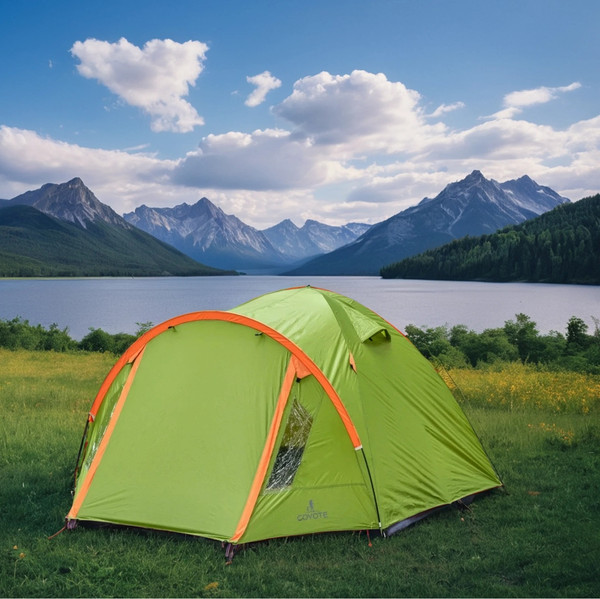 Изображение товара Палатка Coyote Oboluse-3 v2 / CL-A23-3P-Light Green