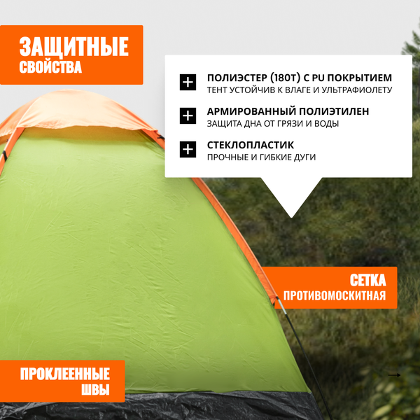 Изображение товара Палатка Coyote Vortex-2 v2 / CL-S10-2P-Light Green