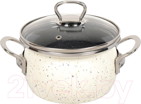 Изображение товара Кастрюля Сантэкс Гранит цветной 1-2415211 (серый)