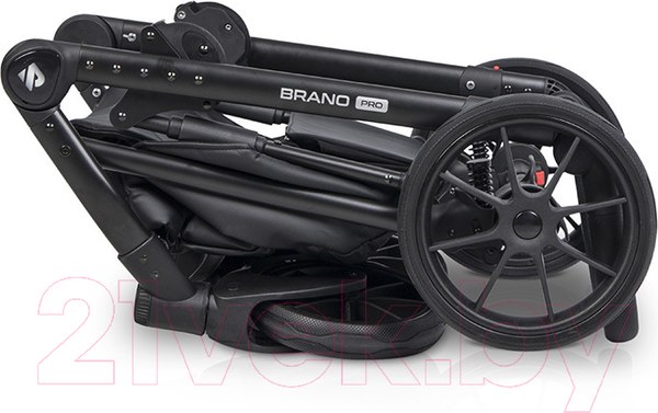 Изображение товара Детская универсальная коляска Riko Brano Pro 3 в 1 (02/Сrystal Blue)