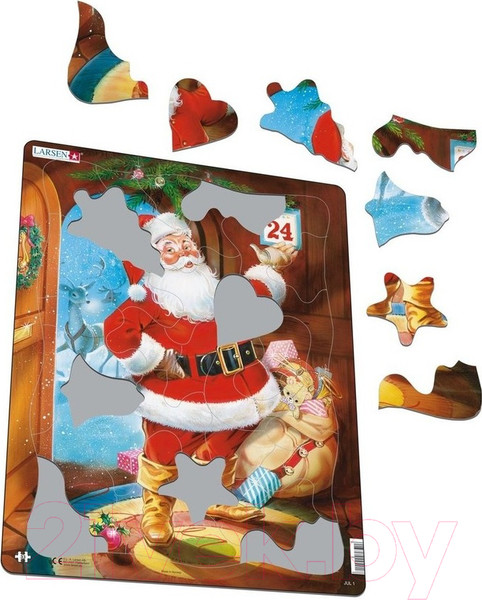 Изображение товара Пазл LARSEN Санта Клаус / JUL1