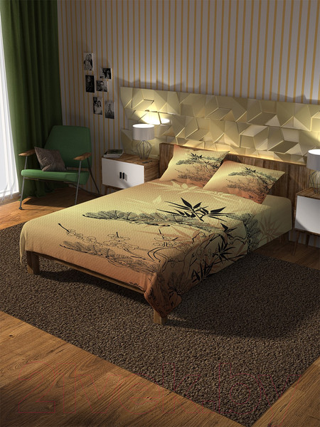 Изображение товара Набор текстиля для спальни Ambesonne 160x220 / bcsl_17865