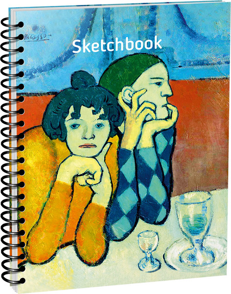 Изображение товара Скетчбук Попурри Пикассо. Арлекин и его подружка