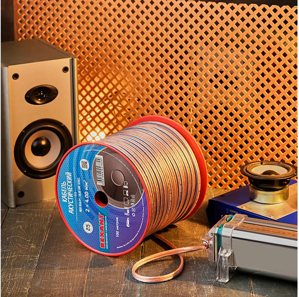 Изображение товара Кабель Rexant Blueline / 01-6209-03 (100м)