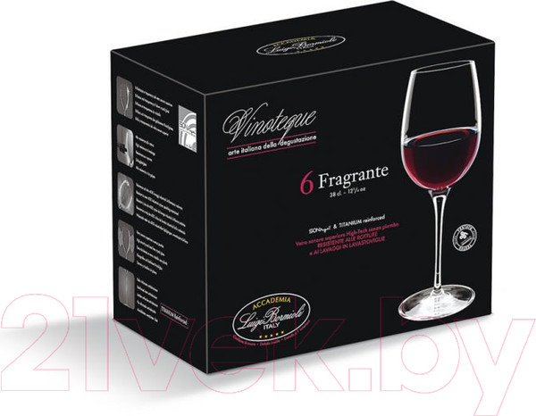 Изображение товара Набор бокалов Luigi Bormioli Vinoteque Perlage / 09648/06N (6шт)