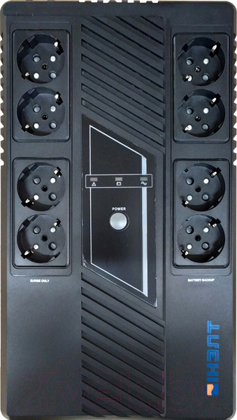 Изображение товара ИБП ИНЭЛТ Alpha 650 Schuko-8 (IN650-AL-SCH8-V)