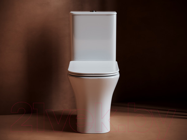 Изображение товара Чаша унитаза напольного Ceramica Nova Alfa CN9002-B (с сиденьем)