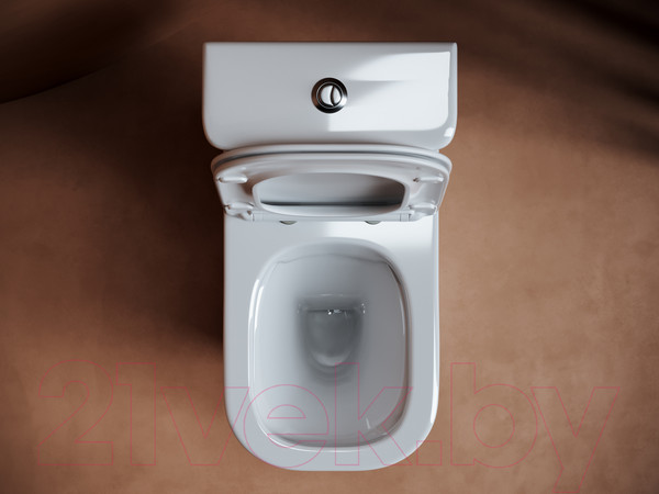 Изображение товара Чаша унитаза напольного Ceramica Nova Alfa CN9002-B (с сиденьем)