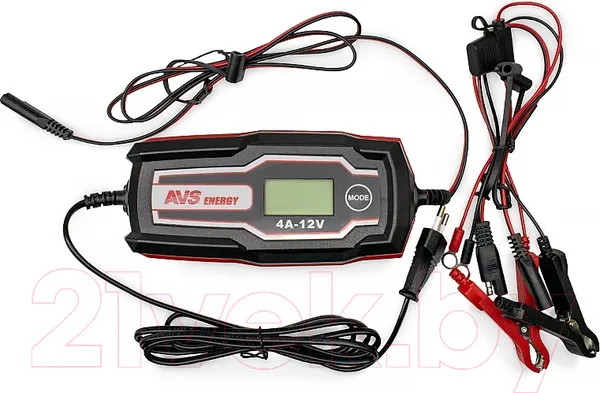 Изображение товара Зарядное устройство для аккумулятора AVS BT-4S / A07314S