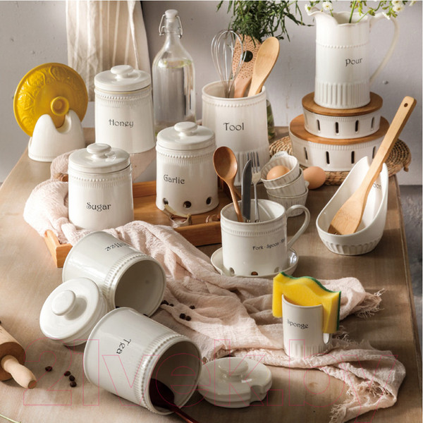 Изображение товара Емкость для хранения Bronco Для сыпучих 189-413 (серый)