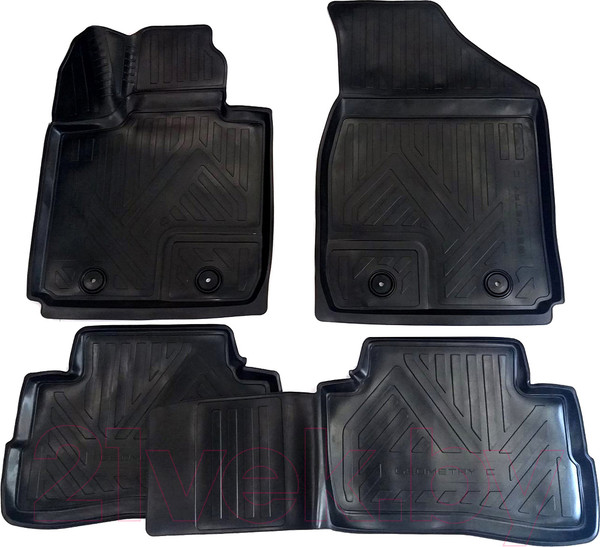 Изображение товара Комплект ковриков для авто ELEMENT TI.3DAN0318210k для Geely Geometry C (4шт)