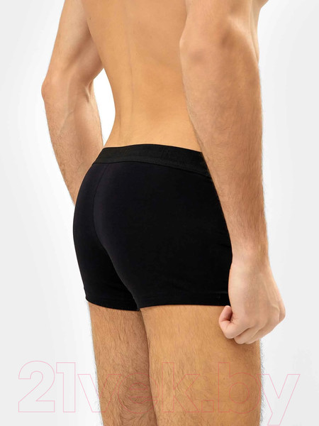 Изображение товара Комплект мужских трусов Mark Formelle 411124-2 (р.106-116, черный/черный)