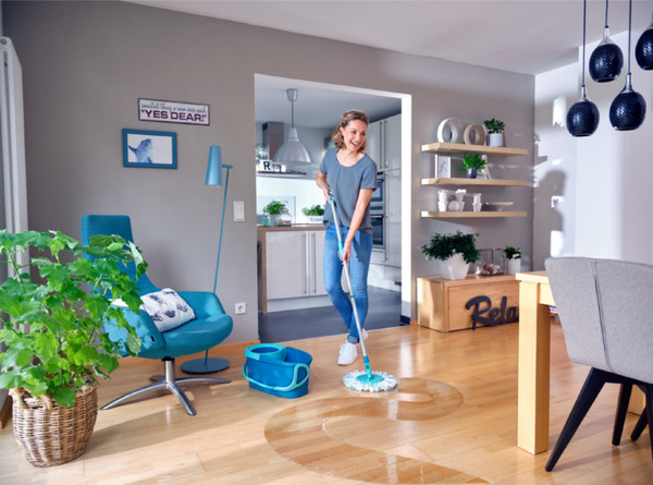 Изображение товара Набор для уборки Leifheit Twist Disc Mop Ergo / 521019