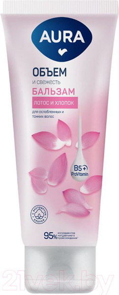 Изображение товара Бальзам для волос Aura Объем и свежесть (250мл)