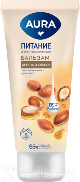 Изображение товара Бальзам для волос Aura Питание и восстановление (250мл)