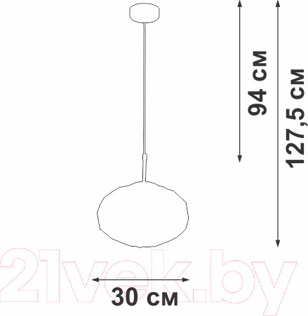 Изображение товара Потолочный светильник Vitaluce V2814-1/1S