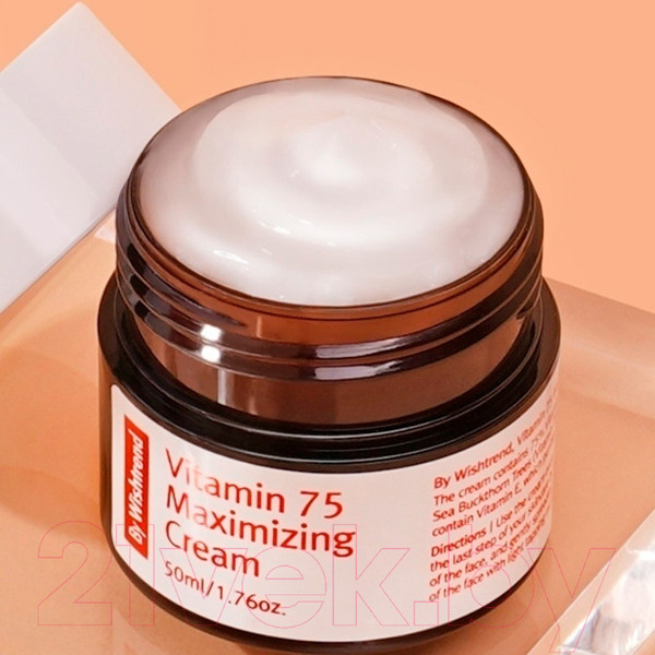 Изображение товара Крем для лица By Wishtrend С экстрактом облепихи Vitamin 75 Maximizing Cream (50мл)