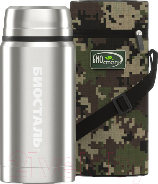 Изображение товара Термос для еды Биосталь Охота NTS-B 750 (0.75л)