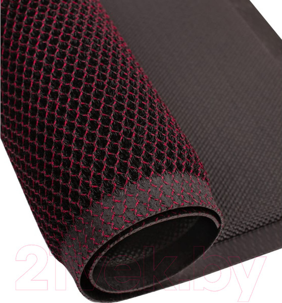 Изображение товара Коврик грязезащитный ComeForte Mesh Mat 60x90 (красный/черный)