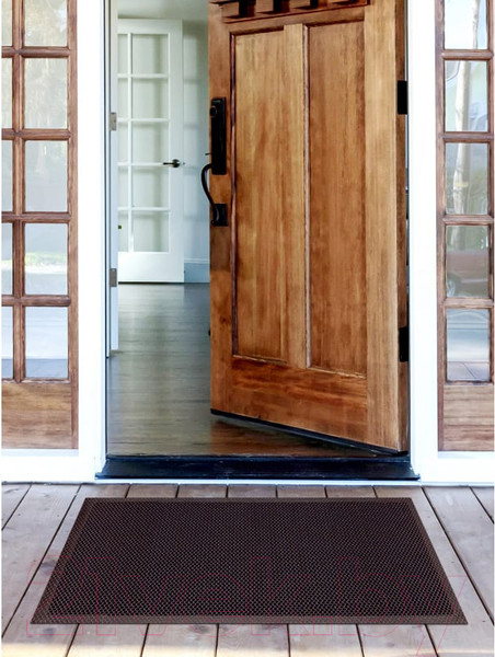 Изображение товара Коврик грязезащитный ComeForte Mesh Mat 60x90 (синий/золото)