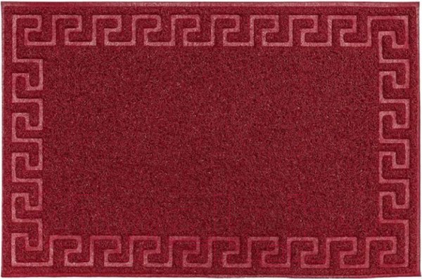 Изображение товара Коврик грязезащитный ComeForte Meander 60x90 (бордовый)