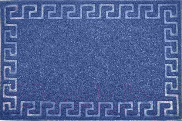 Изображение товара Коврик грязезащитный ComeForte Meander 60x90 (синий)