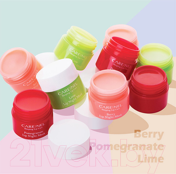 Изображение товара Маска для губ Carenel Lime Lip Night Mask (5г)