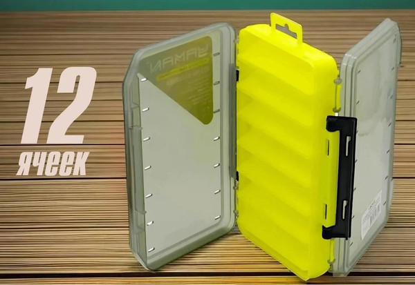 Изображение товара Коробка рыболовная Yaman Для воблеров двухсторонняя 230x150x47 / Y-BOX03