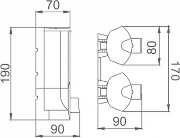 Изображение товара Дозатор Haiba HB407-1 (760мл)
