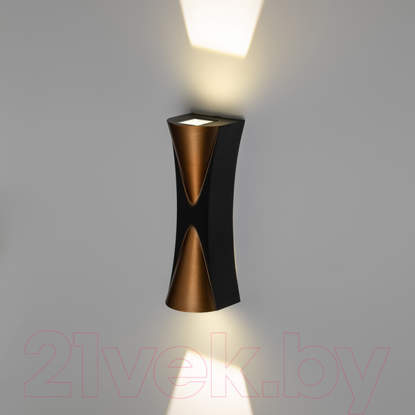 Изображение товара Светильник ЭРА WL43 BK+GD / Б0054422