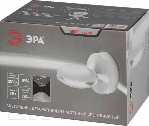 Изображение товара Светильник ЭРА WL44 WH / Б0054425