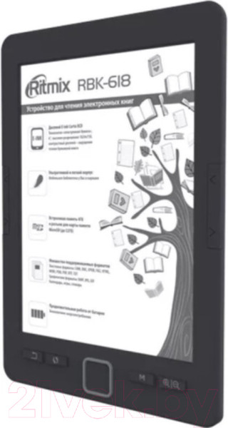 Изображение товара Электронная книга Ritmix RBK-618