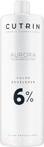 Изображение товара Эмульсия для окисления краски Cutrin Aurora 6% Developer (1л)