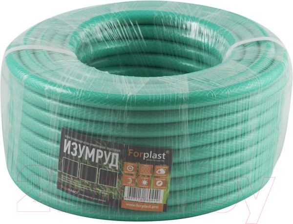 Изображение товара Шланг поливочный ForPlast Изумруд 1/2 / 005247 (20м)
