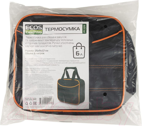 Изображение товара Термосумка ECOS PC2213 / 104573 (черный)