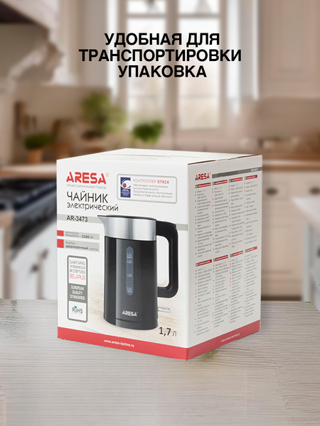 Изображение товара Электрочайник Aresa AR-3473