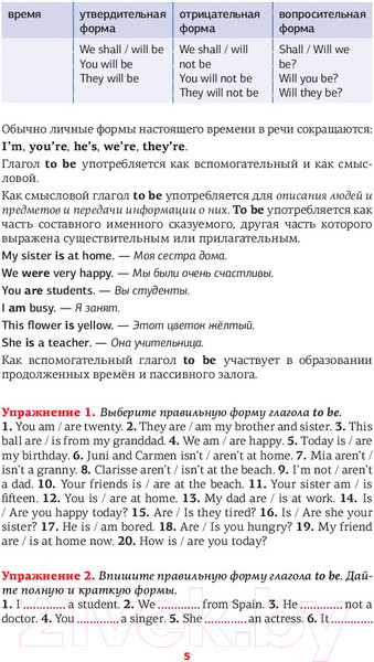 Изображение товара Учебное пособие АСТ Английский язык. Времена глаголов (Державина В.А.)