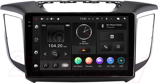 Изображение товара Бездисковая автомагнитола Incar TMX2-2410-3