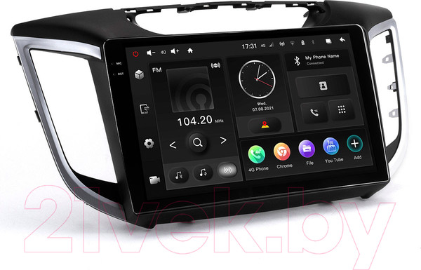 Изображение товара Бездисковая автомагнитола Incar TMX2-2410c-3