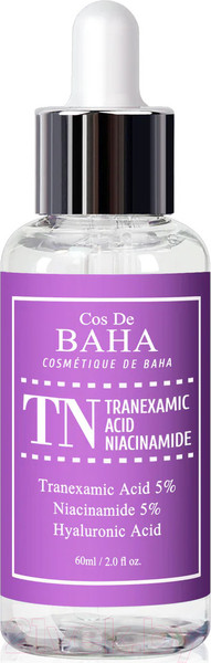 Изображение товара Сыворотка для лица Cos de Baha Tranexamic Acid Niacinamide Serum TN (60мл)