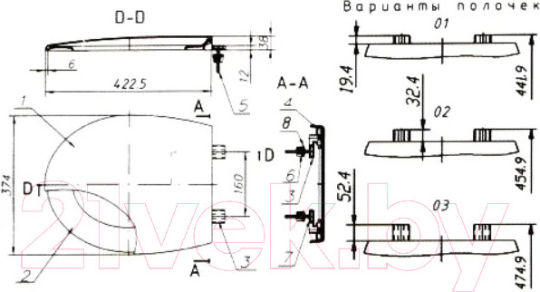 Изображение товара Сиденье для унитаза РБМ СПУ-1