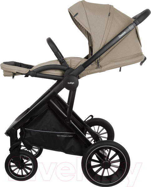Изображение товара Детская универсальная коляска INDIGO Desire 3 в 1 (бежевый)
